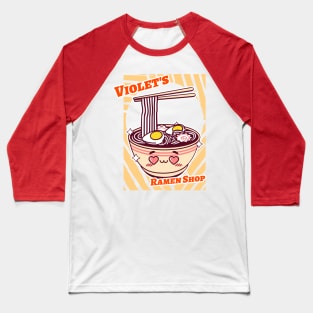 Violet's Ramen Shop Baseball T-Shirt